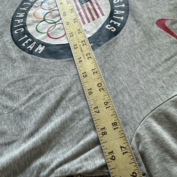 Nike‎ Gray USA Olympic Team T-Shirt - Picture 6 of 7